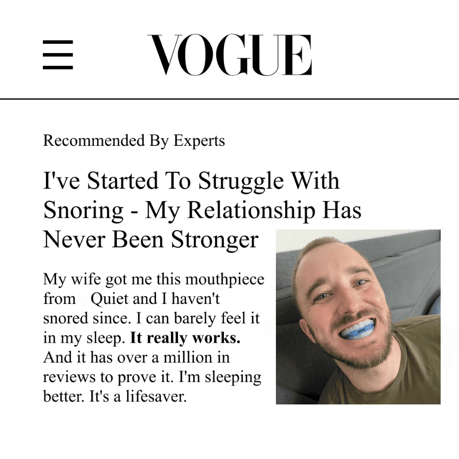 Premium Anti-Snoring Mouthpiece: Adjustable, Comfortable, Effective Solution for Quiet Sleep