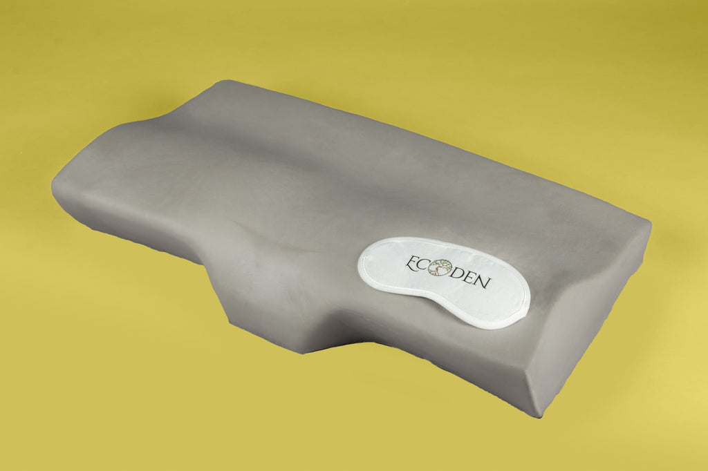 Ecoden® Bamboo Charcoal Memory Foam Pillow for Optimal Neck Support and Cooling