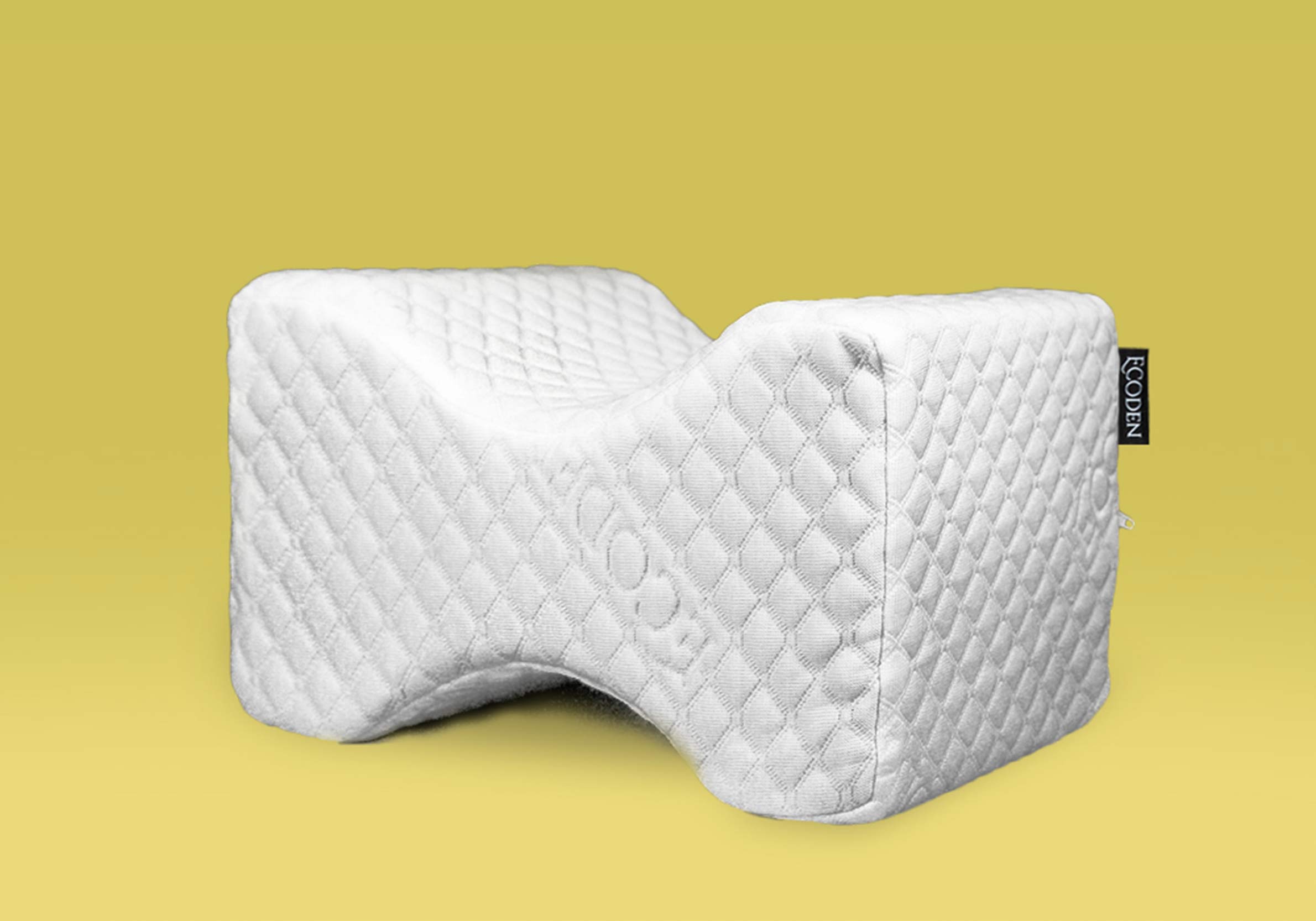 Ecoden® Bamboo Knee Pillow for Side Sleepers - Sciatica & Hip Pain Relief