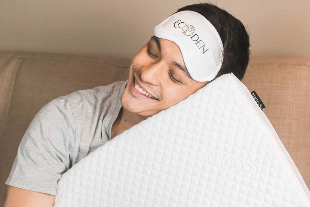 Ecoden® Bamboo Charcoal Memory Foam Pillow for Optimal Neck Support and Cooling
