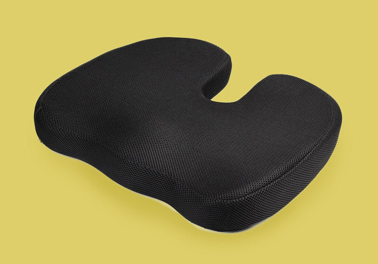 Ecoden Ergonomic Memory Foam Seat Cushion for Office Chair & Car Support